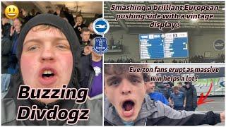 Brighton 1-5 Everton Matchday vlog *Toffees masterclass helps Everton closer too safety ~Limbs!*