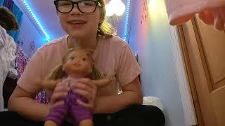 part 2 of fixing my baby dolls hair