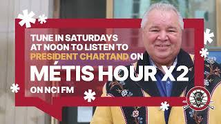 MMF President David Chartrand on Métis Hour x2 with Naomi Clarke | November 16, 2024