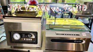 Comparing the JVR Vac100 and the JVR Vac110 Chamber Vacuum Sealers