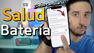 Salud de batería en iPhone ¿Cuándo cambiar la batería de mi iPhone?