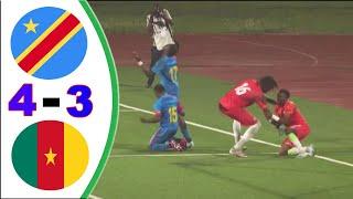 RD Congo 1 - 1 Cameroun 4 - 3 Résumé du match et tirs au but- UNIFFAC TOURNOI ZONAL U20 CONGO 2025