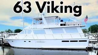 Comfortable Live-aboard | 63 Viking Gulf Star Motor Yacht 1988  | Harbor Yacht Tours