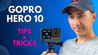 GOPRO HERO 10 TIPS AND TRICKS | Features and Settings | Beginners Guide