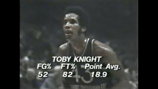 Toby Knight (27pts/3blks) vs. Bullets (1980)