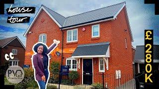 Touring a £280K 2 Bedroom New Build House UK | Bellway Homes The Cooper Show Home