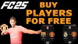 FC 25 CAREER MODE TRANSFER GLITCH | BUY PLAYERS FOR FREE | FC25 | FIFA 25 | XBOX , PS5 , PS4 , PC .