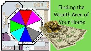 Feng Shui: Wealth Area - Bagua - how to find the wealth area of your home