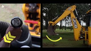 JCB 3DX new technology 2018 Operation - How to Operate a JCB Bucket (Backhoe Loader)