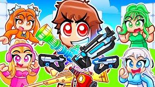 I Made EVERYTHING FREE in Roblox Rivals With MY CRAZY FAN GIRLS...