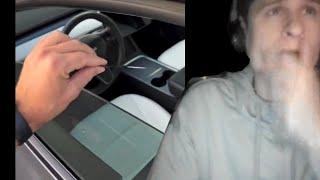 That's one way to unlock a tesla | fanof reacts