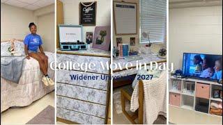 Move in day - Widener University Class of 2027