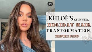 "Khloé’s Stunning Holiday Hair Transformation Shocks Fans!" #kendaljenner #kylie #khloekardashian