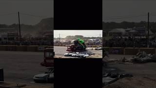 Swamp Thing caravan smash - Monster Truck Nationals 2024