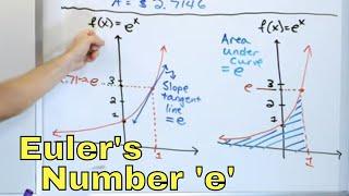 14 - What is Euler's Number 'e', Ln(x) - Natural Log & e^x Functions?