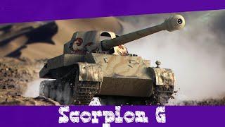 Scorpion G Гриль на 8 лвл, Как играется танк? Qanday o'ynaladi? #wotblitz #wot #blitz #scorpion