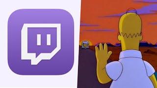 Twitch'e Veda Yayını