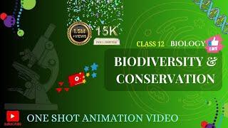 CBSE Class 12 || Biology || Biodiversity and Conservation || Animation || in English