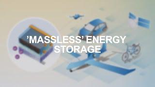 Massless Energy Storage – Structural battery with record performance