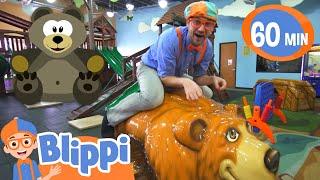 Blippi Visits Kids Time Indoor Playground In Las Vegas! | Educational Videos for Kids