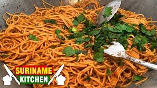 Surinaamse Bami Recept In Stappen Uitgelegd | Surinamese Spaghetti Recipe Explained In Steps