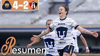 PUMAS 4-2 ATLAS J9 | La tarde de RIBEIRO con otro HAT-TRICK