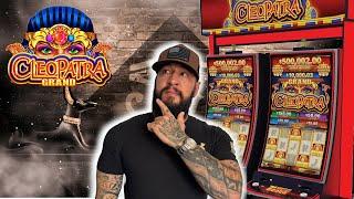 ALL NEW Cleopatra GRAND Slot Machine  Is it worth the play?  Slot Tech plays and explains.