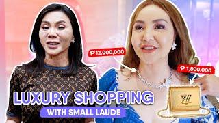 LUXURY SHOPPING WITH SMALL LAUDE | VICKI BELO