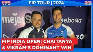 FIP Promotion India Padel Open | Chaitanya & Vikram Secure Dominant Win Over Chadha & Arora