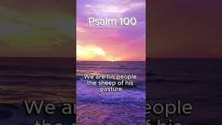 Psalm 100 | Bible | Deep Prayer | Jesus #blessedbygod  #bibleverse #jesuschrist