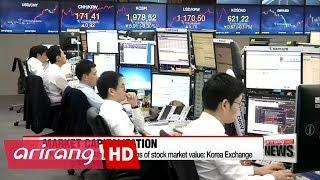 S. Korea's stock market capitalization ranks 14th in world