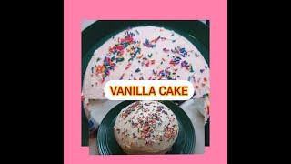 YUMMY VANILLA CAKE @MERLYALEXA24