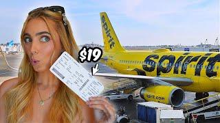 I bought the cheapest flight at the airport and ended up in...