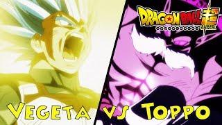 Vegeta Eliminates Toppo, Dragon Ball Super Episode 126 English Sub