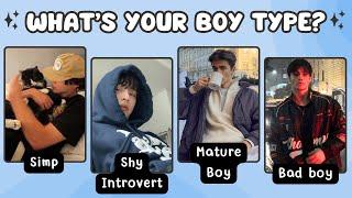 Find Your Boy Type (Quiz)