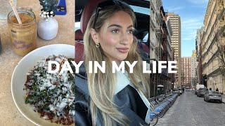 realistic day in my life  meeting in nyc, gym & anxiety