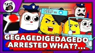 FNF GEGAGEDIGEDAGEDO ARRESTED | WHAT?... HELP ME | UNNAMED MDP SONG RECREATION