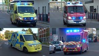 Services de Secours de Genève en urgence pour incendie // Geneva emergency services fire response