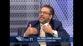 Entrevista a Guillermo Moreno en Telematutino 11, Inseguridad Ciudadana, JCE.