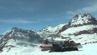 TDC Coaches Kieran and Scott take Max, Dom, and Fraser reverse heli skiing, Val d'isere - Bonneval