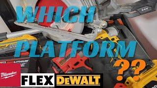 Why Milwaukee,Flex And Dewalt Are TOP -pros and cons of each