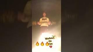 #workout in fire #fitness #youtube #trending #gym ‍️