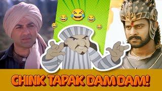 Chink Tapak Dam Dam  || Ft. Bahubali, Trump & Gadar ~ Viral Instagram Meme  || Edits MukeshG