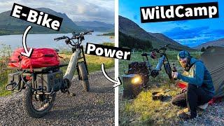 Cyrusher E-bike And Powerbank: Wildcamp Scotland Adventure