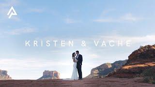 Their love is merged at Cathedral Rock // Agave of Sedona Wedding Video