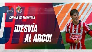 Goal Armando "La Hormiga" González - Chivas vs Mazatlán 2-0 | Telemundo Deportes