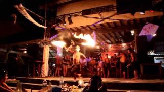 Фаер шоу на острове Самет, Тайланд/ Thailand, Ko Samet, fire show