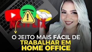 COMO TRABALHAR EM HOME OFFICE para o GOOGLE, NETFLIX, YOUTUBE, e MUITO MAIS | Mari Rel