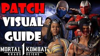 The Visual Guide to Mortal Kombat 1's Khaos Reigns Expansion Patch! Lots of New Stuff!