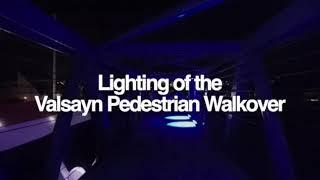 New Lights at the Valsayn Pedestrian Overpass Commissioned